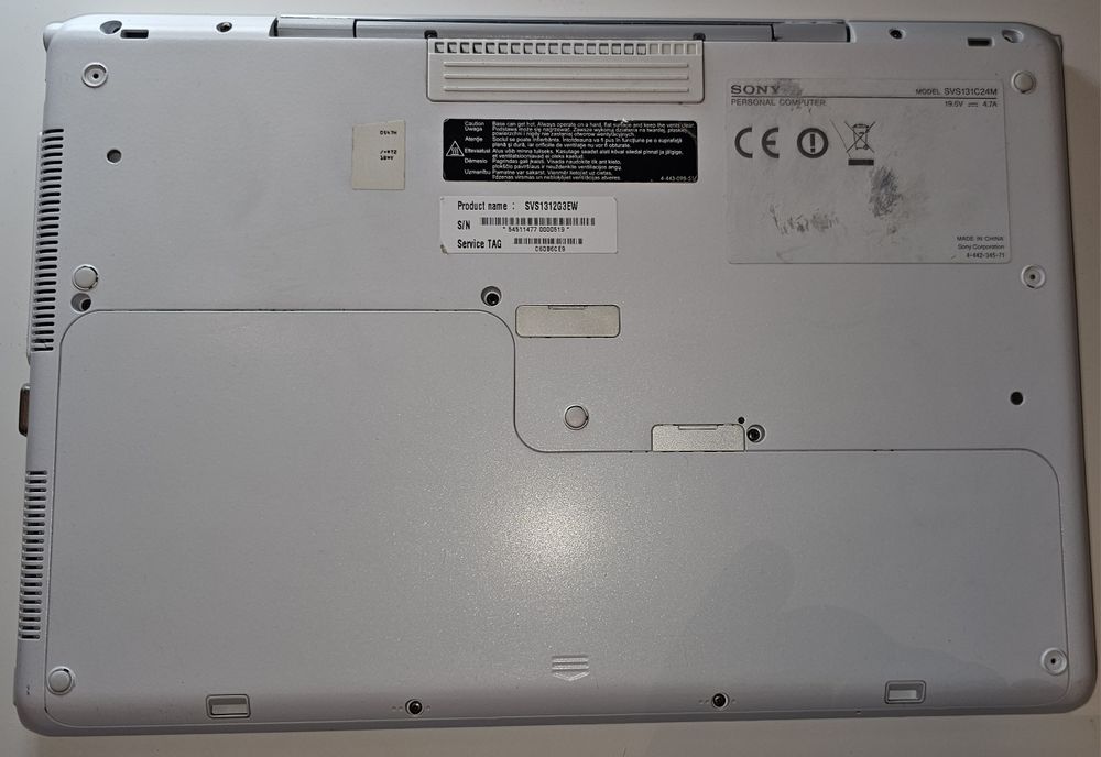 Biały Sony Vaio 13" i3-3110M/8GB/120GB/GT640M