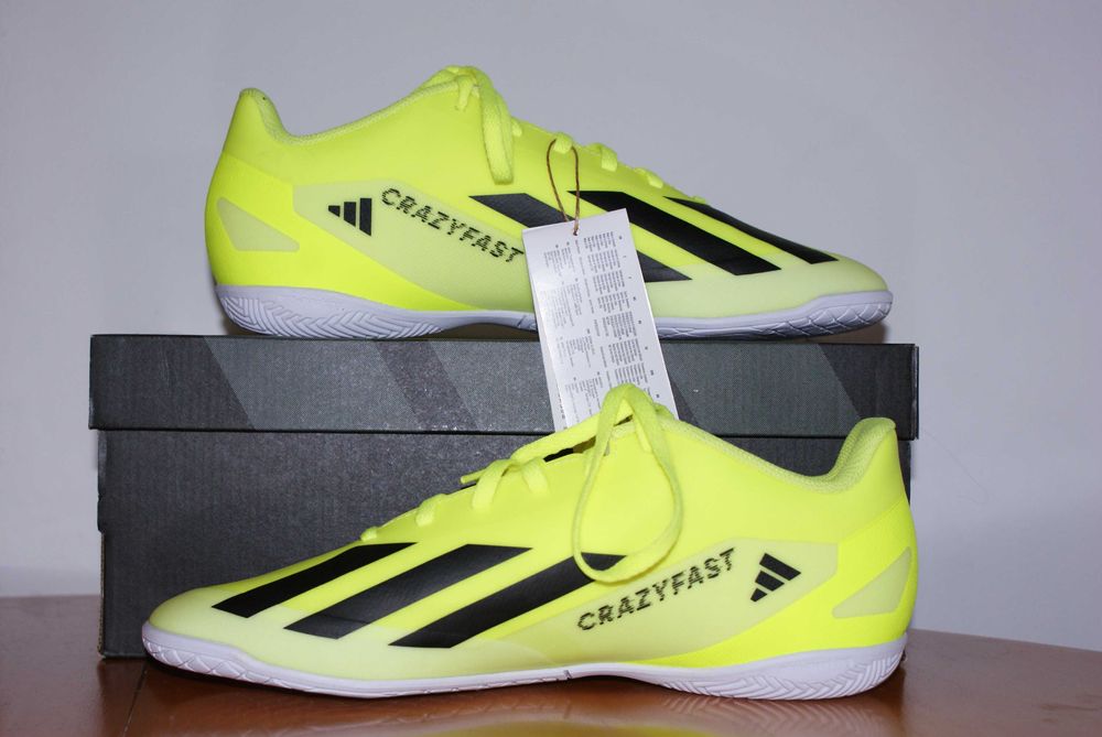 buty piłkarskie halowe adidas crazyfast club in 46