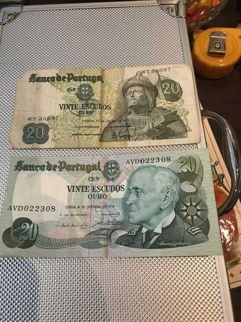Notas de 20 escudos