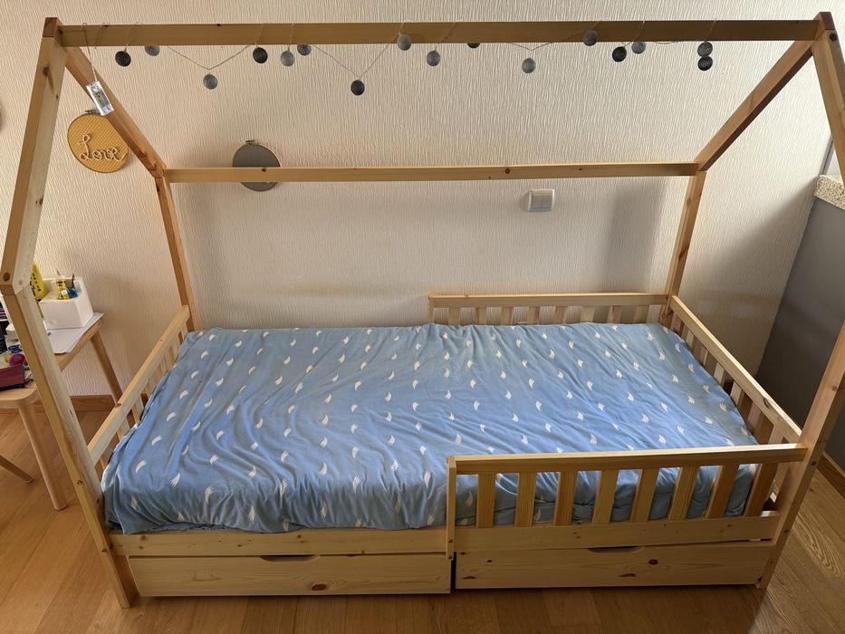 Cama Criança com Colchão