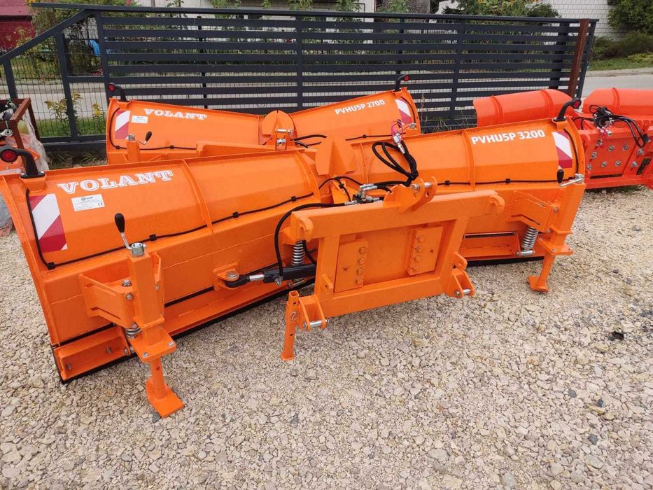 Pług śnieżny Volant hydrauliczny składany euro tuz 2,6-3,2m transport