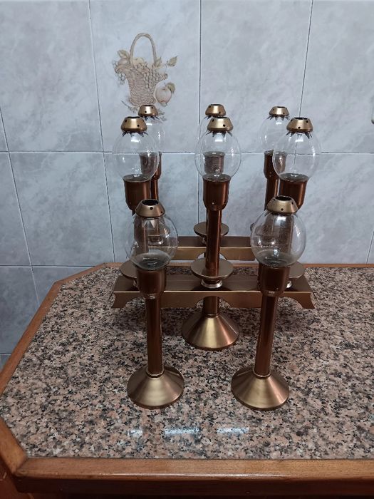 Conjunto de castiçais