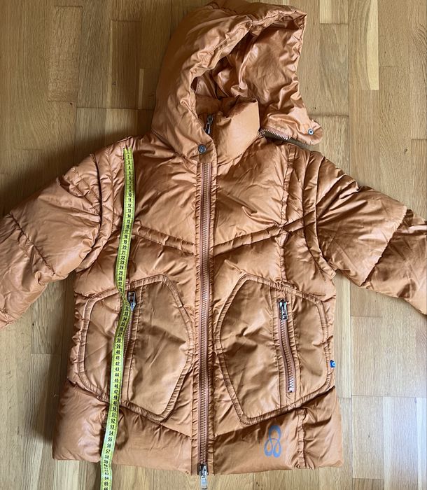 Куртка пуховик  с отстегиваюшимися рукавами, размер L