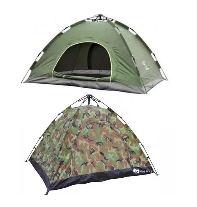 Автоматическая палатка 4 местная 2х2х1.35м