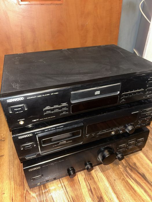 Wieża Kenwood Cd Deck Wzmacnaicz