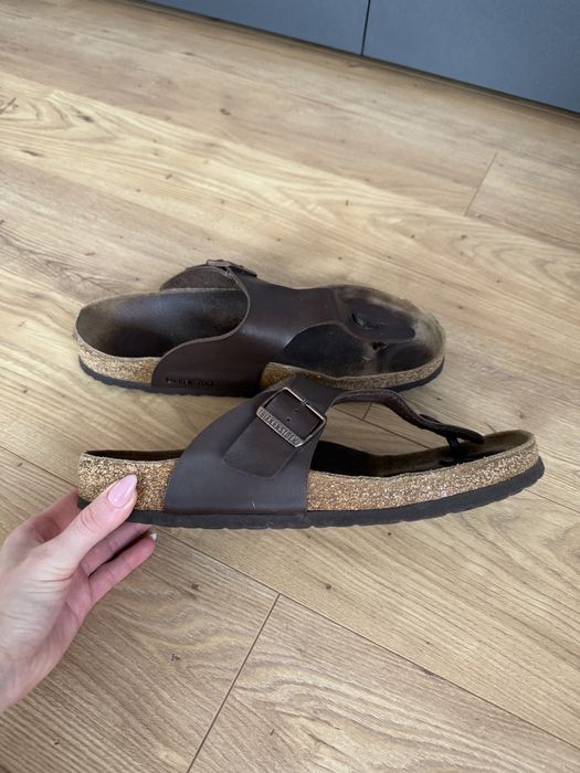 Чоловічі коричневі в'єтнамки Birkenstock RAMSES Birko-Flor Regular