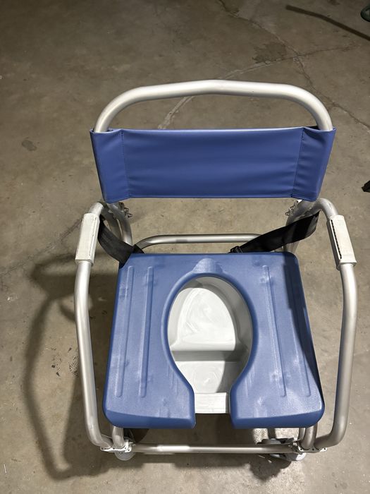 Cadeira de Banho/Sanitária ORTHOS XXI PACIFIC – Nova – 125 kg