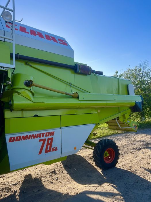 Гідрохід! Свіжопривезений комбайн Claas Dominator 78sl СУПЕР Стан!