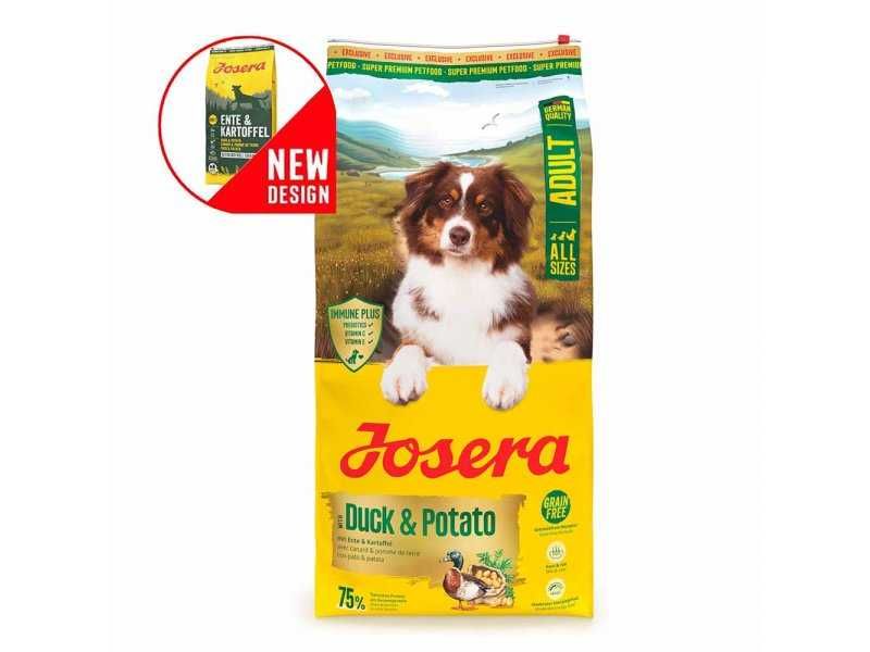 Корм для собак Йозера JOSERA ENTE & KARTOFFEL С УТКОЙ 12.5 кг