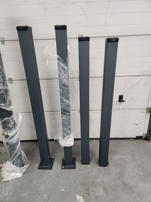 Słupki ogrodzeniowe ocynkowane nowe