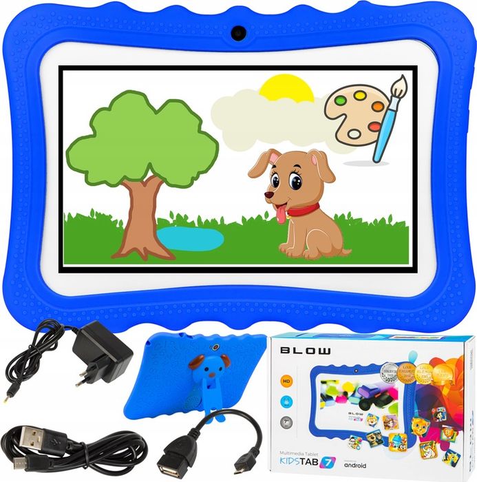 tablet dla dzieci 7' edukacyjny gry zabawki zestaw android 2/32 gb