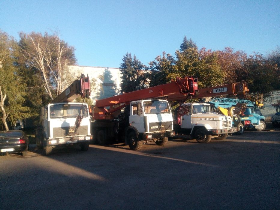 16-25-32 тонны. 21-31 метр. Услуги Аренда Заказ автокрана.