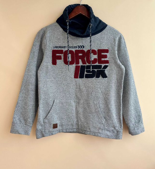 Худі толстовка кенгуру сіра кофта Ostin худи серое свитшот 13 років