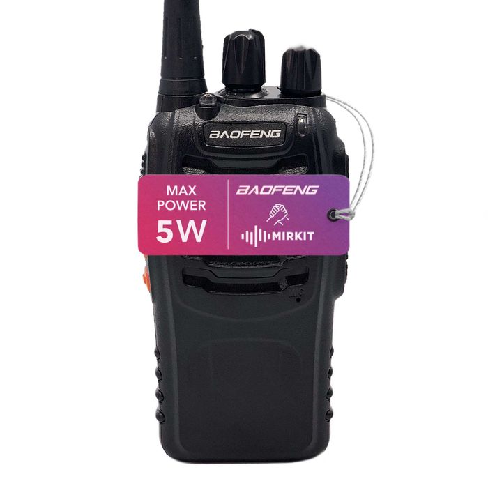 Рація Baofeng BF-888S + Гарнітура + Ремінець на шию