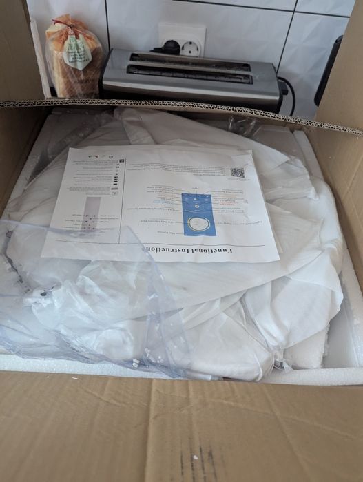 Candeeiro Moderno Smart V Shape 12 Pás Novo