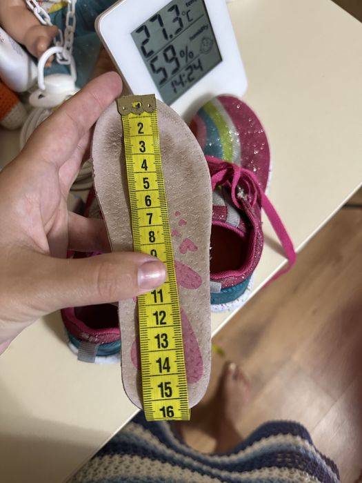 Кросівки garvalin для дівчинки 24 розмір