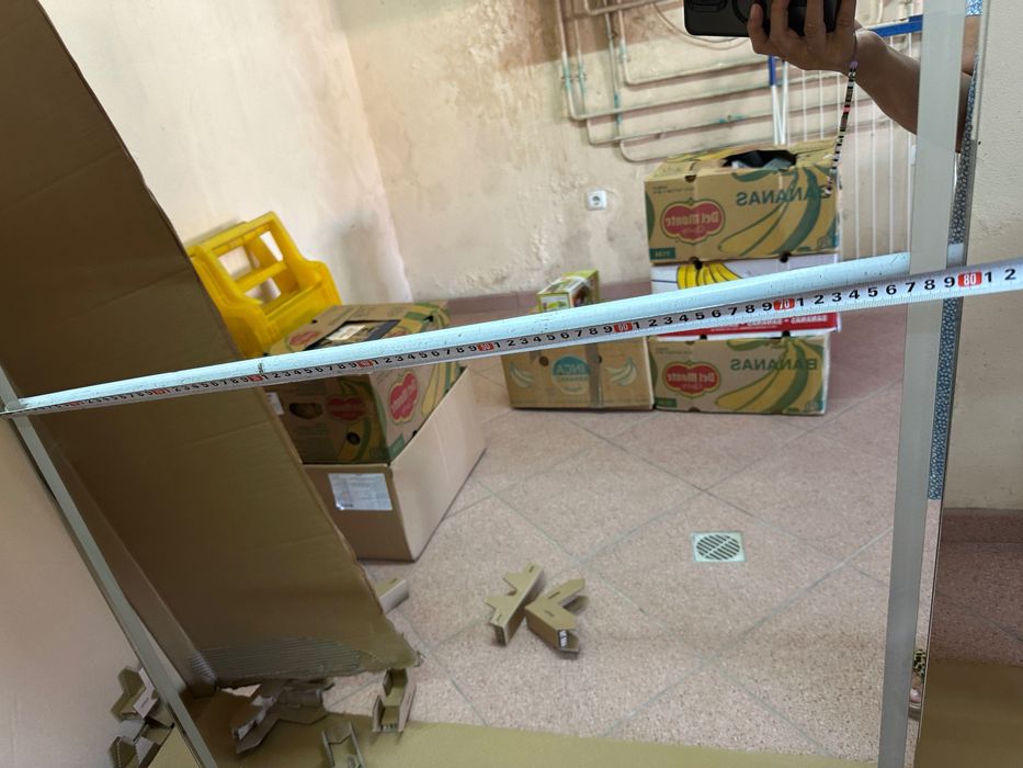 Espelho para casa de banho com leds 140 x 80