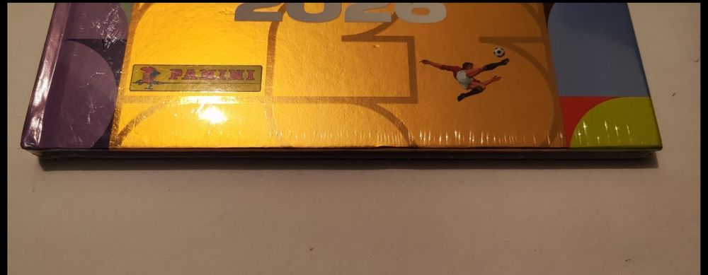 Caderneta Capa Dura Dourada Panini FIFA World Cup 2026