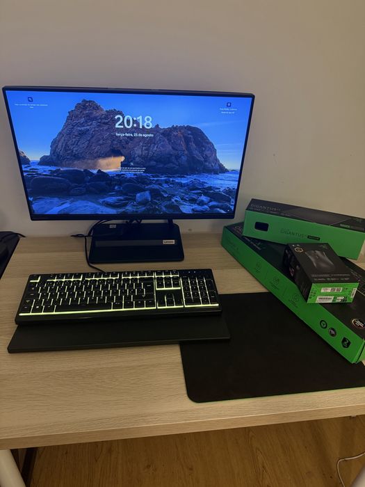 Computador lenovo ALL IN ONE + KIT GAMER RAZER