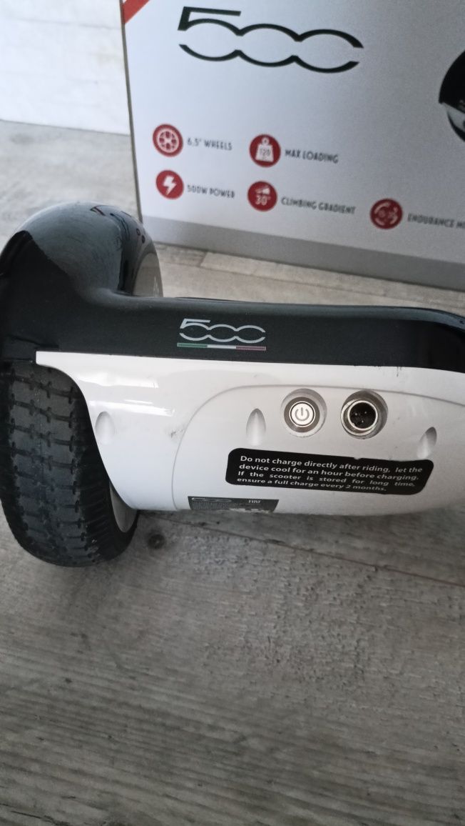 Fiat 500 hoverboard hotsell