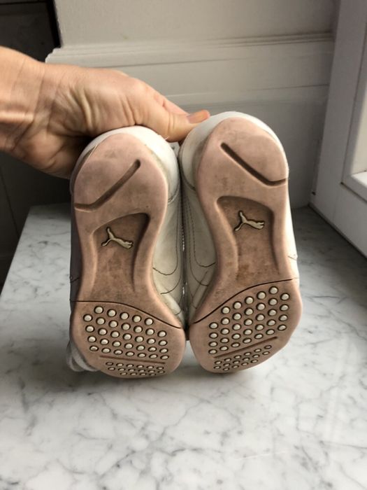 Puma skórzane buty rozm 32 diamenty
