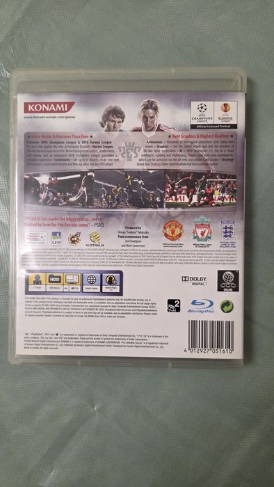 Jogo PES2010 para PS3
