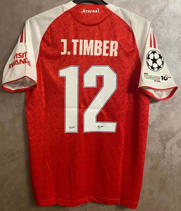 Koszulka piłkarska Arsenal 2025/2026 Jurrien Timber