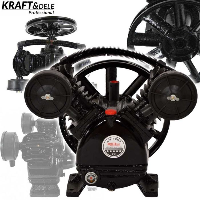 KRAFT&DELE Sprężarka Pompa Kompresor Olejowy 120l/min 1,5kw KD1401