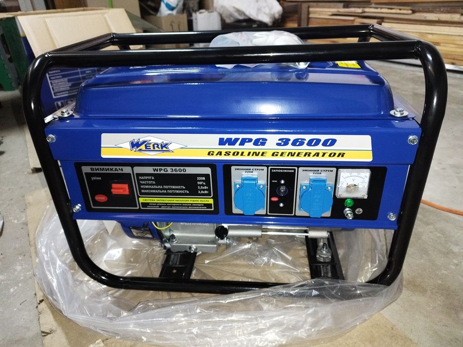 Генератор Werk wpg3600 2.8Квт
