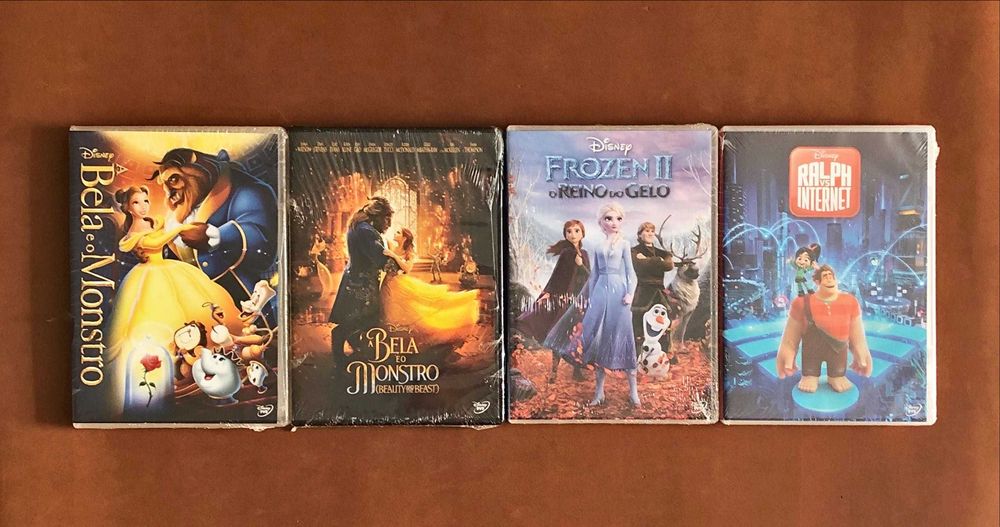 FILME DVD SELADO [34€ cada] Bela Frozen Ralph Rei Leão Toy Story Disney Pixar