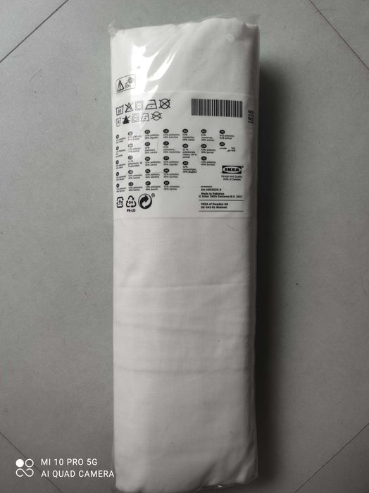 Ikea prześcieradło białe 90x200  Knoppa NOWE