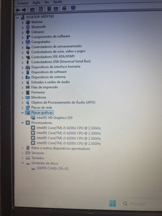 Fujitsu Lifebook E Series 736 i5 de 6th gen