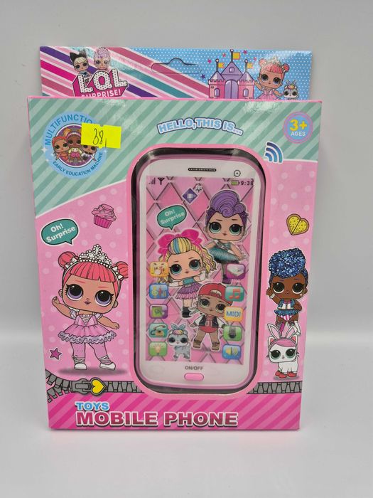 Telefon zabawkowy dla dziewczynki