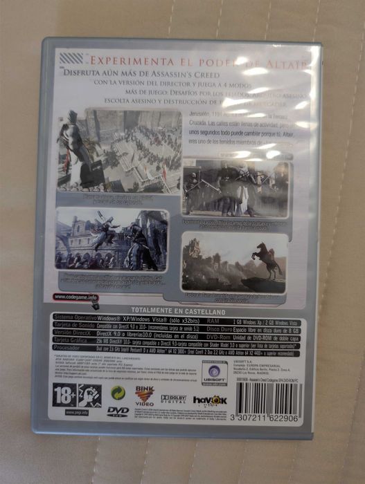 Assassins Creed 1 PC + Figura Altair