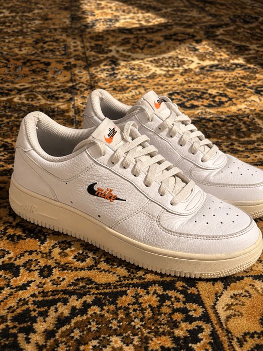 Nike білі шкіряні кросівки / вінтажна модель