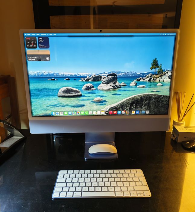 Imac 24 polegadas processador M4 como novo