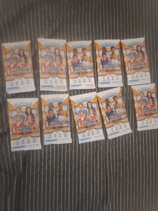 Saszetki topps match attax 2025/2026 extra cena za 1
