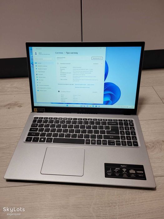 Ноутбук Acer 15,6 Full HD Intel N4500/4DDR4/128 SSD/Ultra Hd: 5 650 грн ...