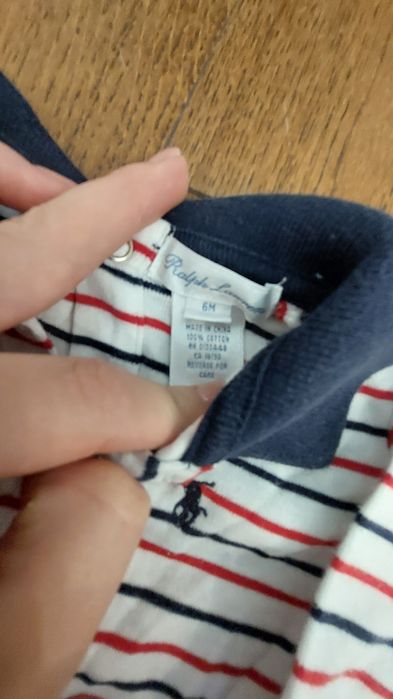 Pajacyk Ralph Lauren 6 M 68 cm