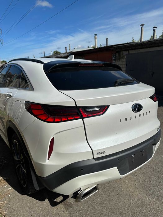 Ляда крышка багажник  Infiniti QX50 QX55 разбираем инфинити