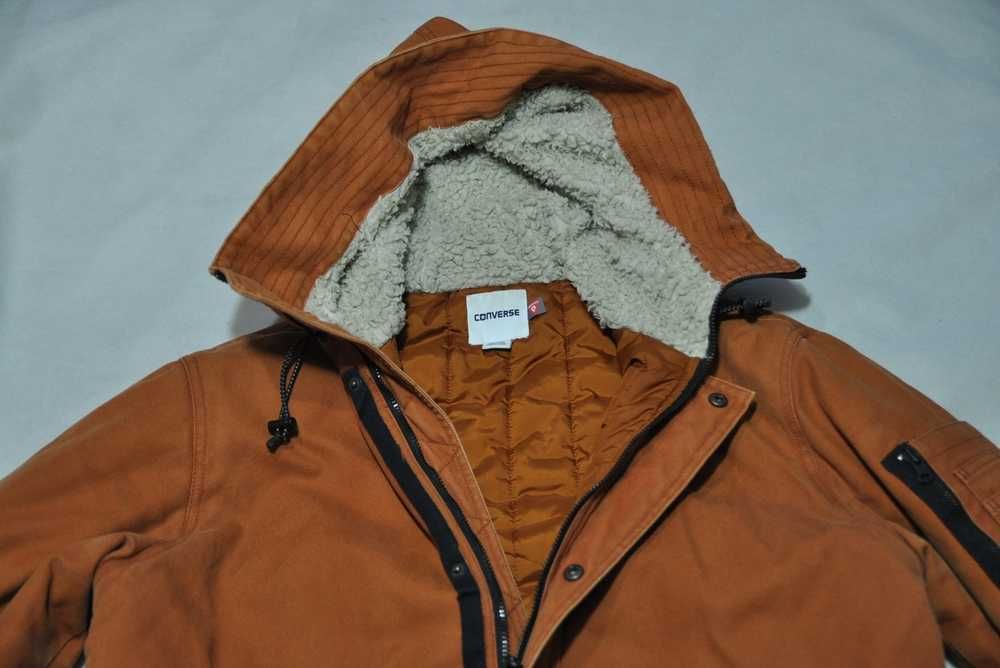 CONVERSE PRIMALOFT L męska kurtka zimowa długa  parka sz3v1
