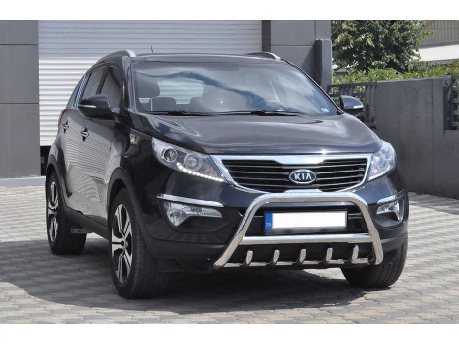 Kia Sportage 2010-2015 рр. Кенгурятник WT003 (нерж.)