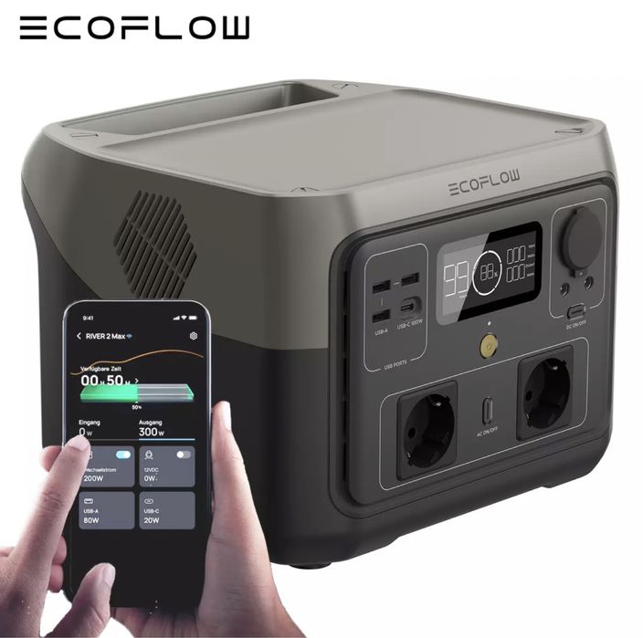 Быстрая зарядная станция River 2 max 500 Вт 220 v ( Европа )