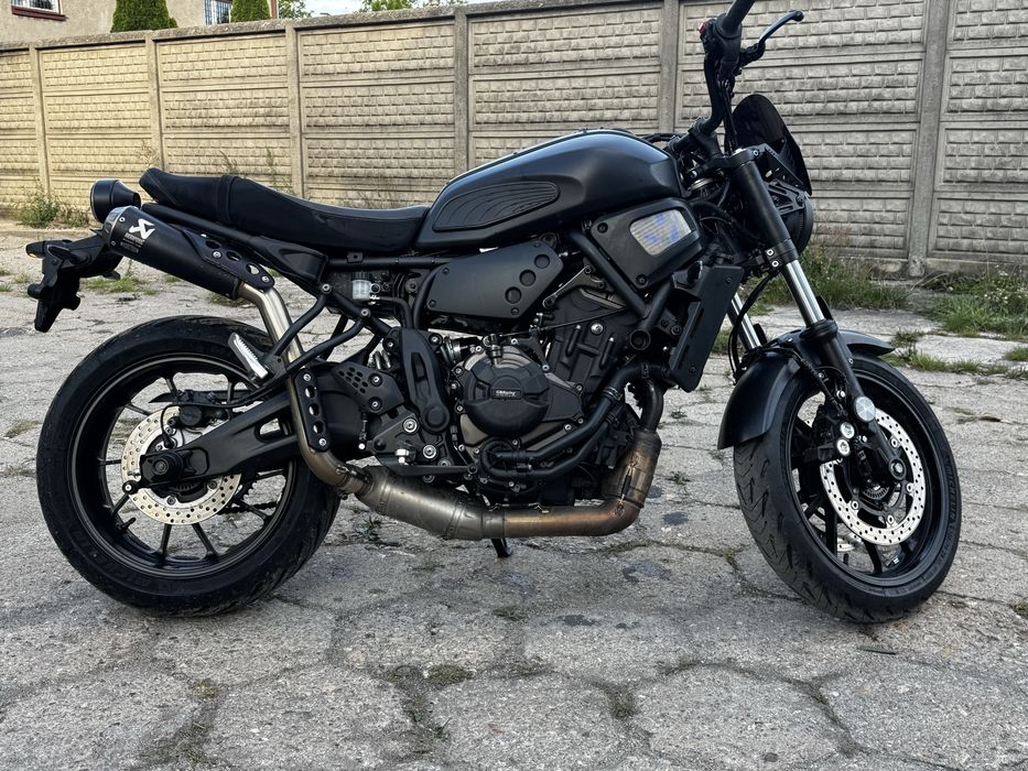 Yamaha XSR700 mt07 Akrapovic