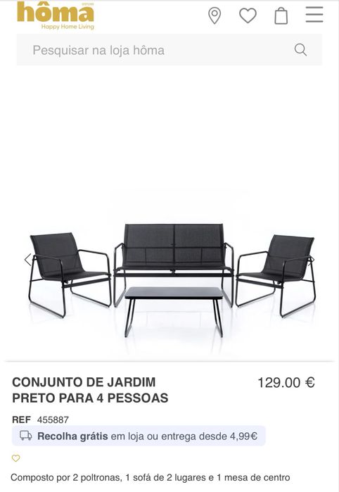 Conjunto de jardim