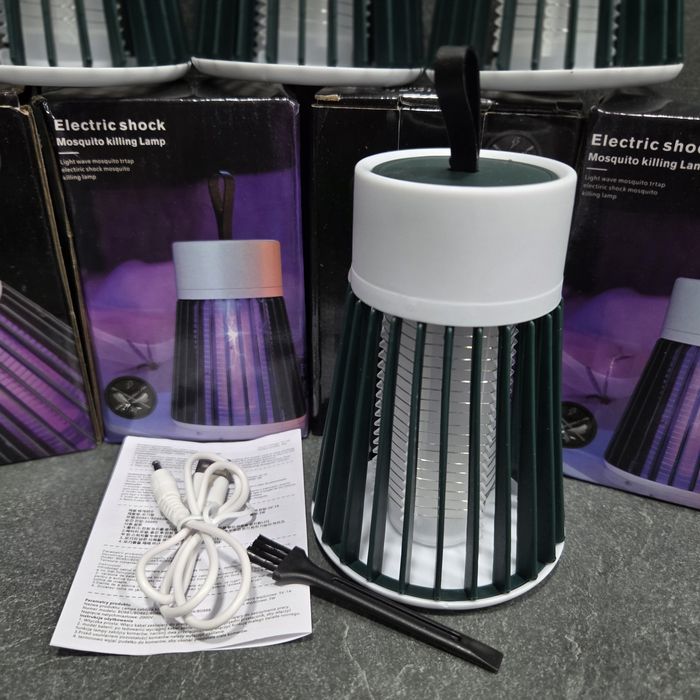 Електрична лампа від комарів, комах Electric Shok Mosquito Lamp, USB, мухобойка, мухобійка