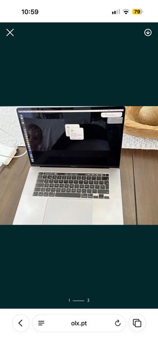 Macbook Pro 16" 2019 Intel i9 64GB Ram 1 TB SSD Teclado PT