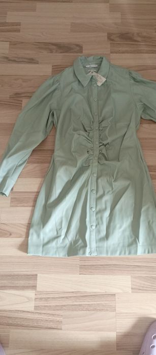 Sukienka z eko skórki  Reserved xl nowa