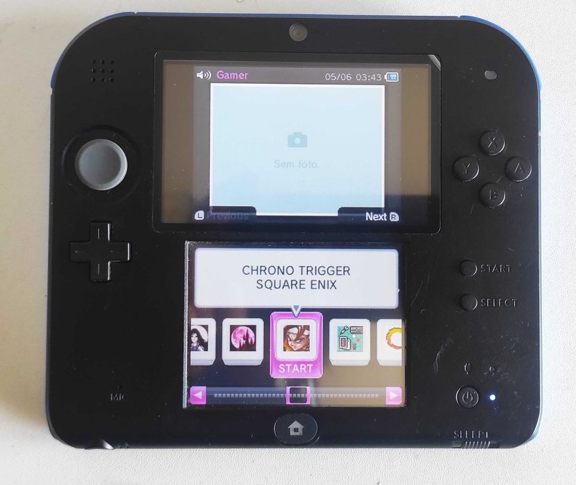 Nintendo 2DS Desbloqueada - Cartão 128 GB -