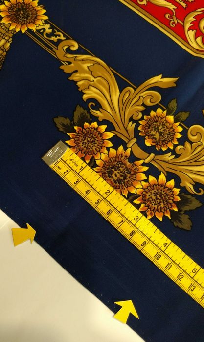 Платок Hermes Paris Подсолнухи